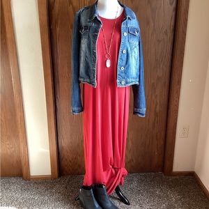 2XL LuLaRoe Maria Maxi Dress